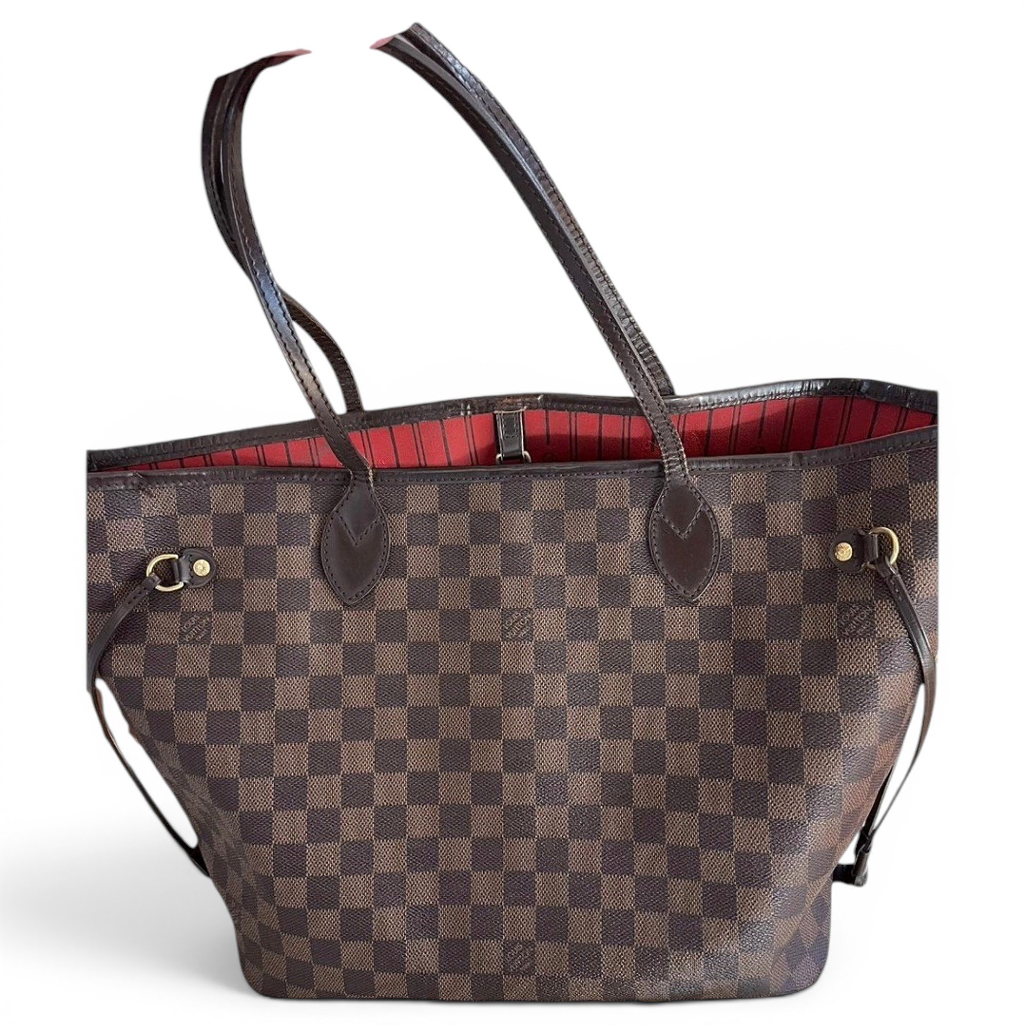 Neverfull leather tote