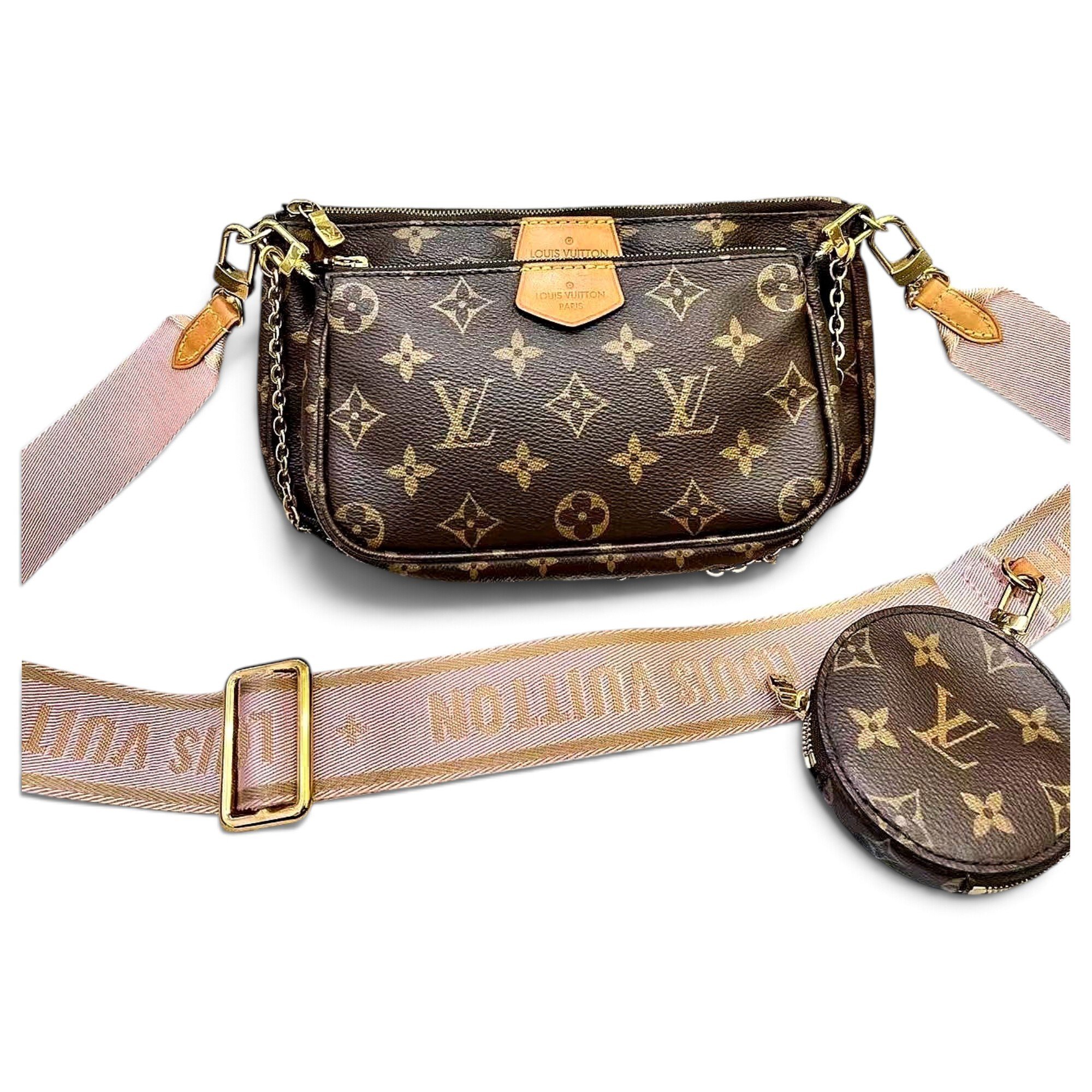 Multi Pochette Accessoires leather handbag