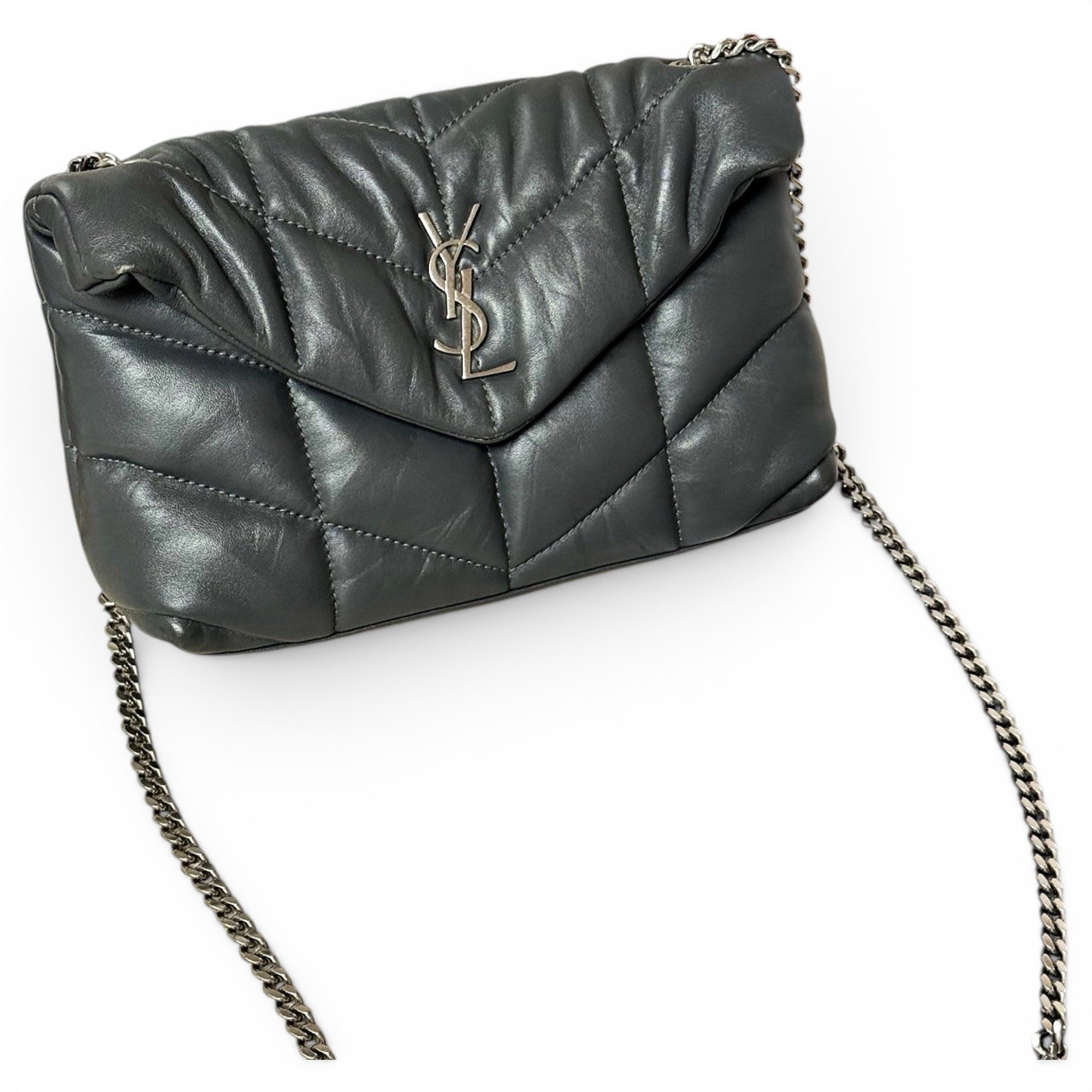 Loulou Puffer leather handbag