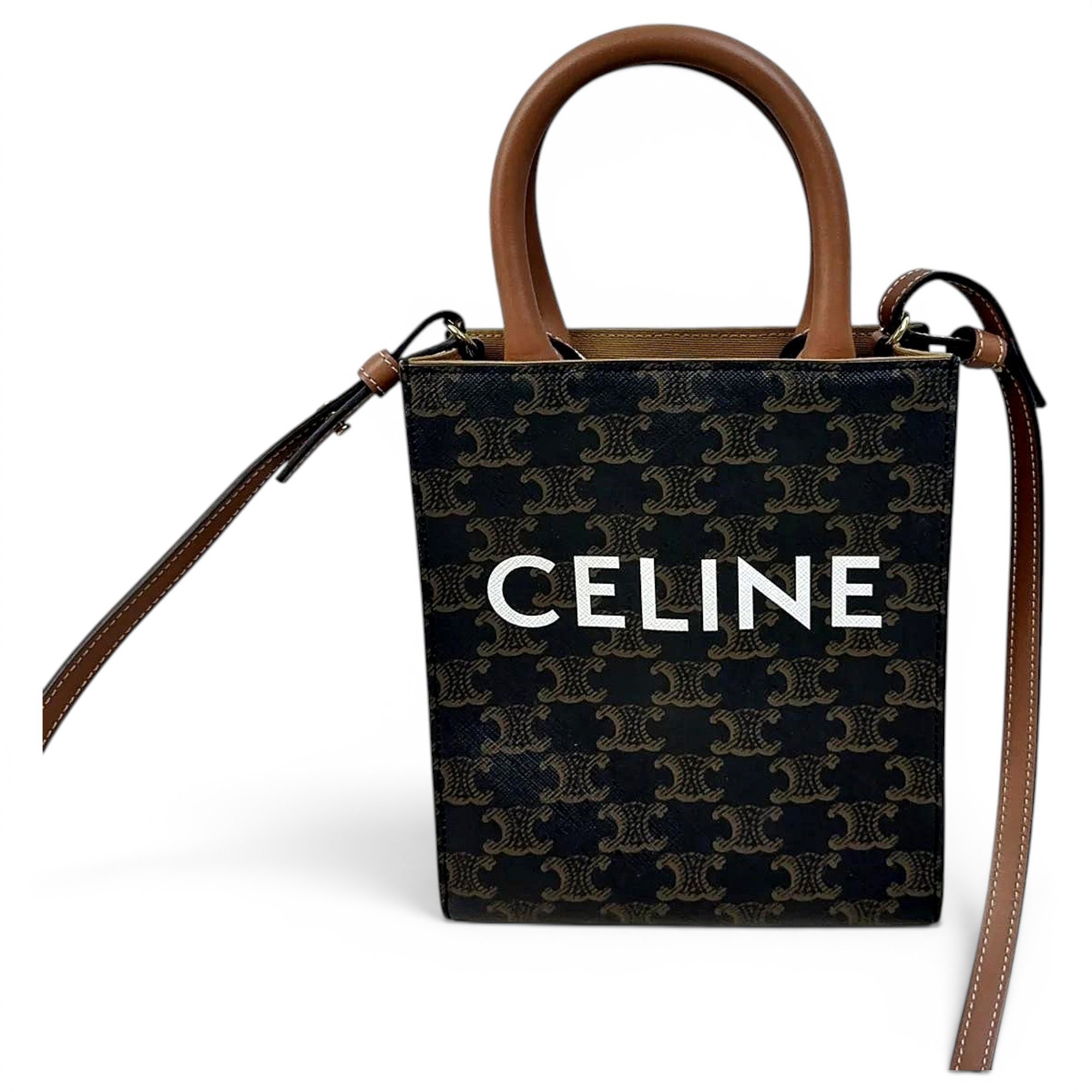 Leather tote