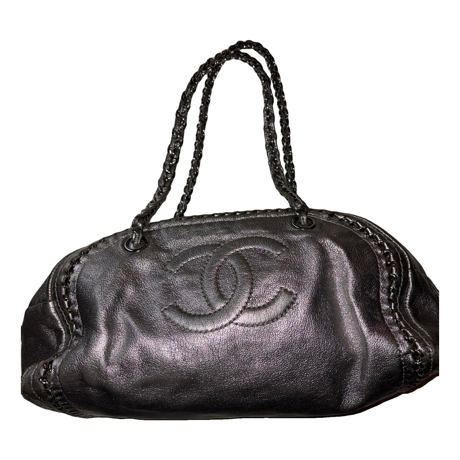 Bowling Bag leather handbag
