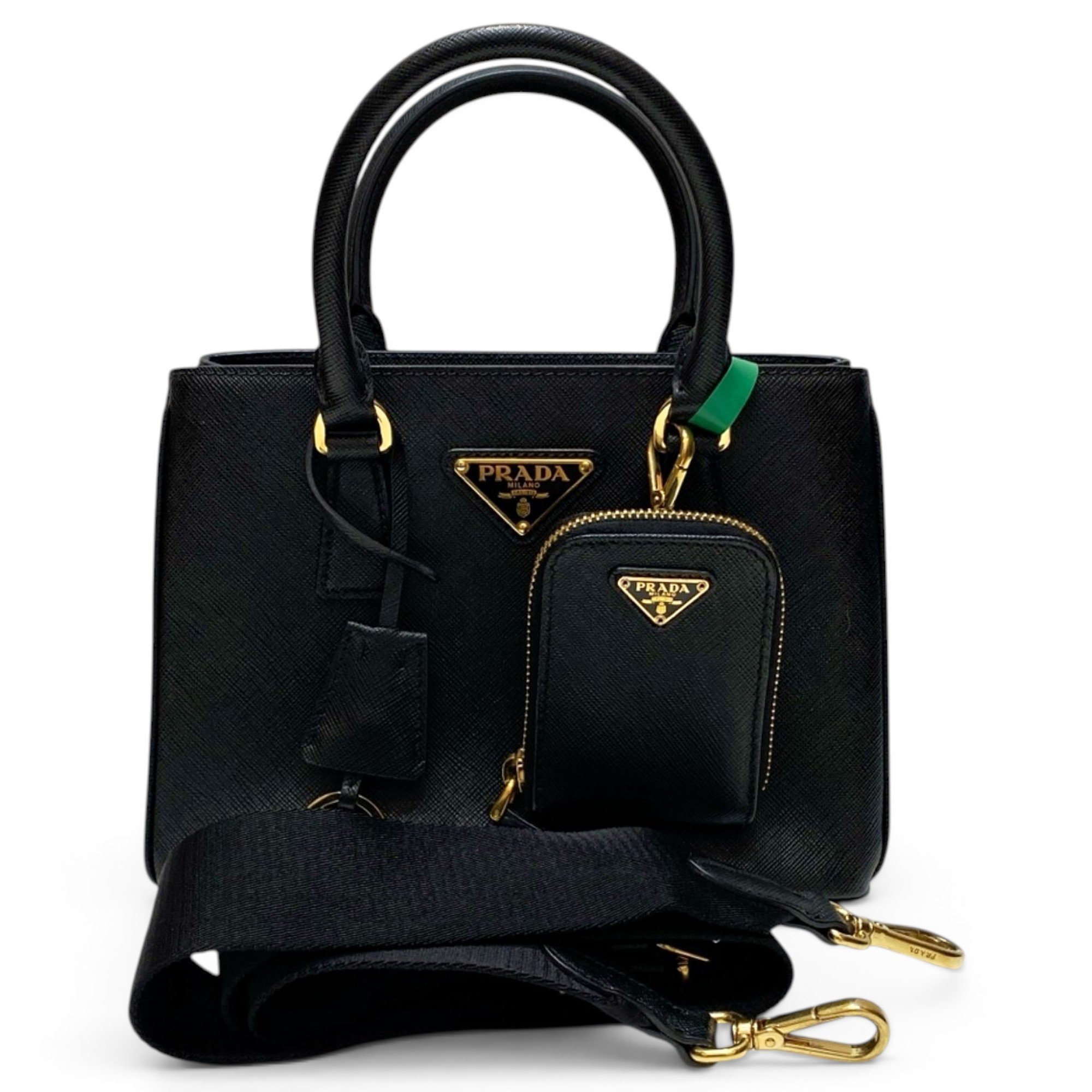 Galleria leather handbag