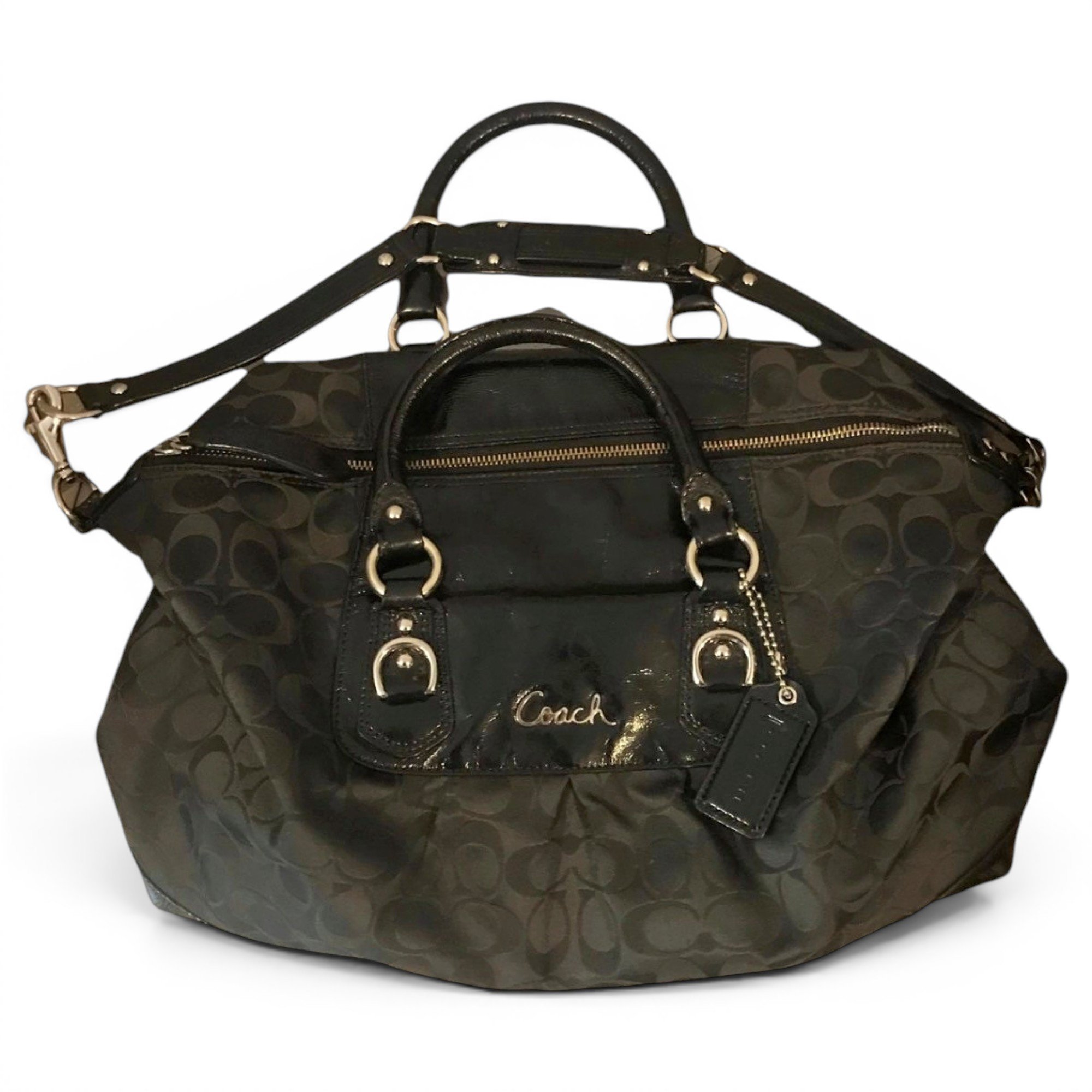 Madison leather satchel