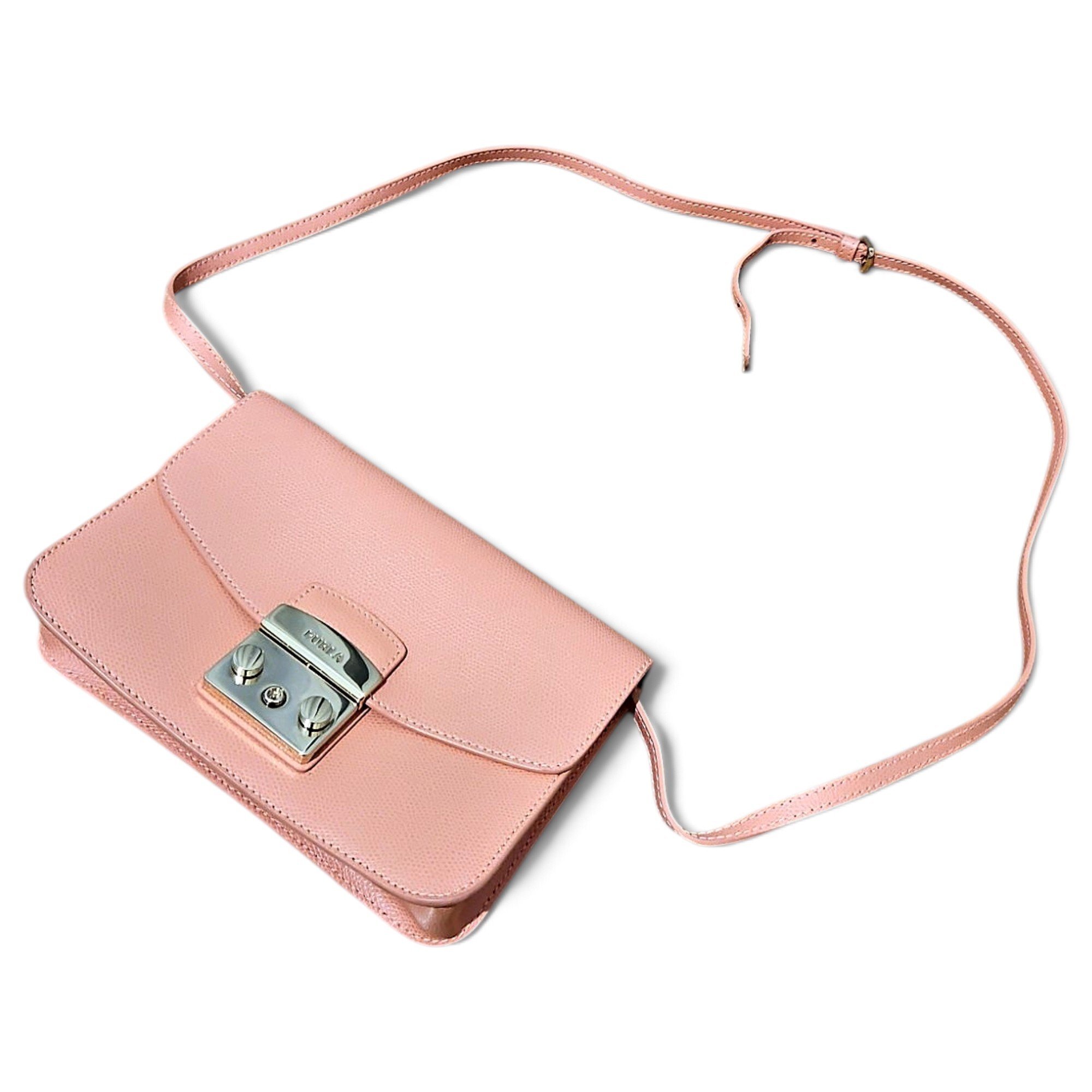 Metropolis leather crossbody bag