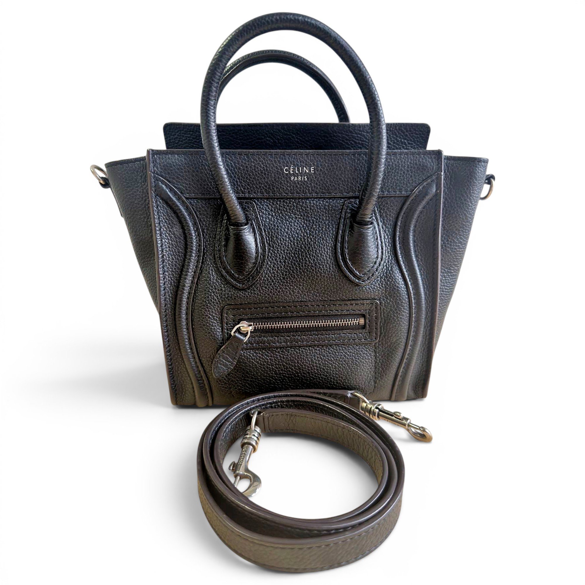 Luggage leather handbag