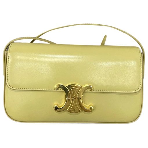 Triomphe Long leather handbag