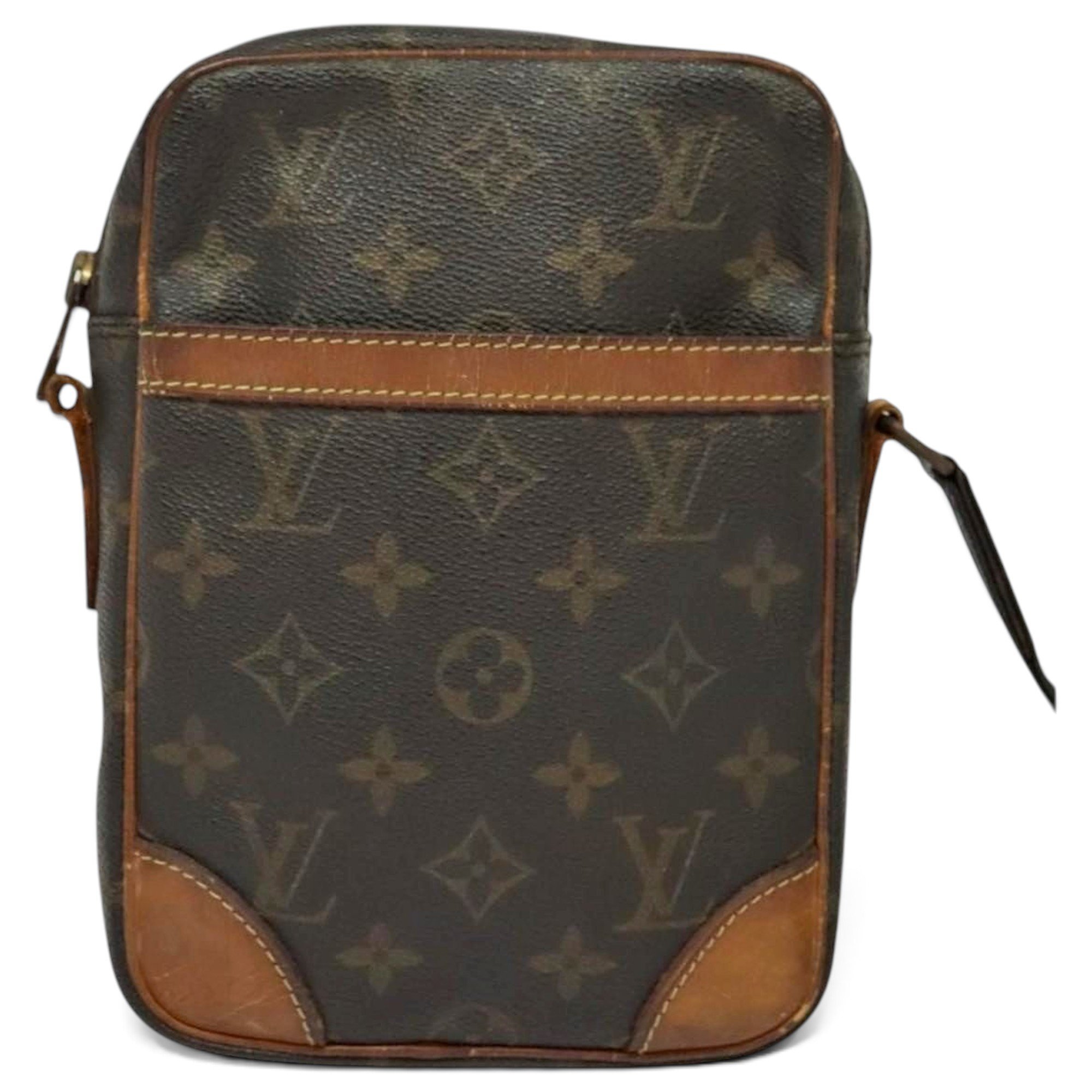 Danube leather crossbody bag