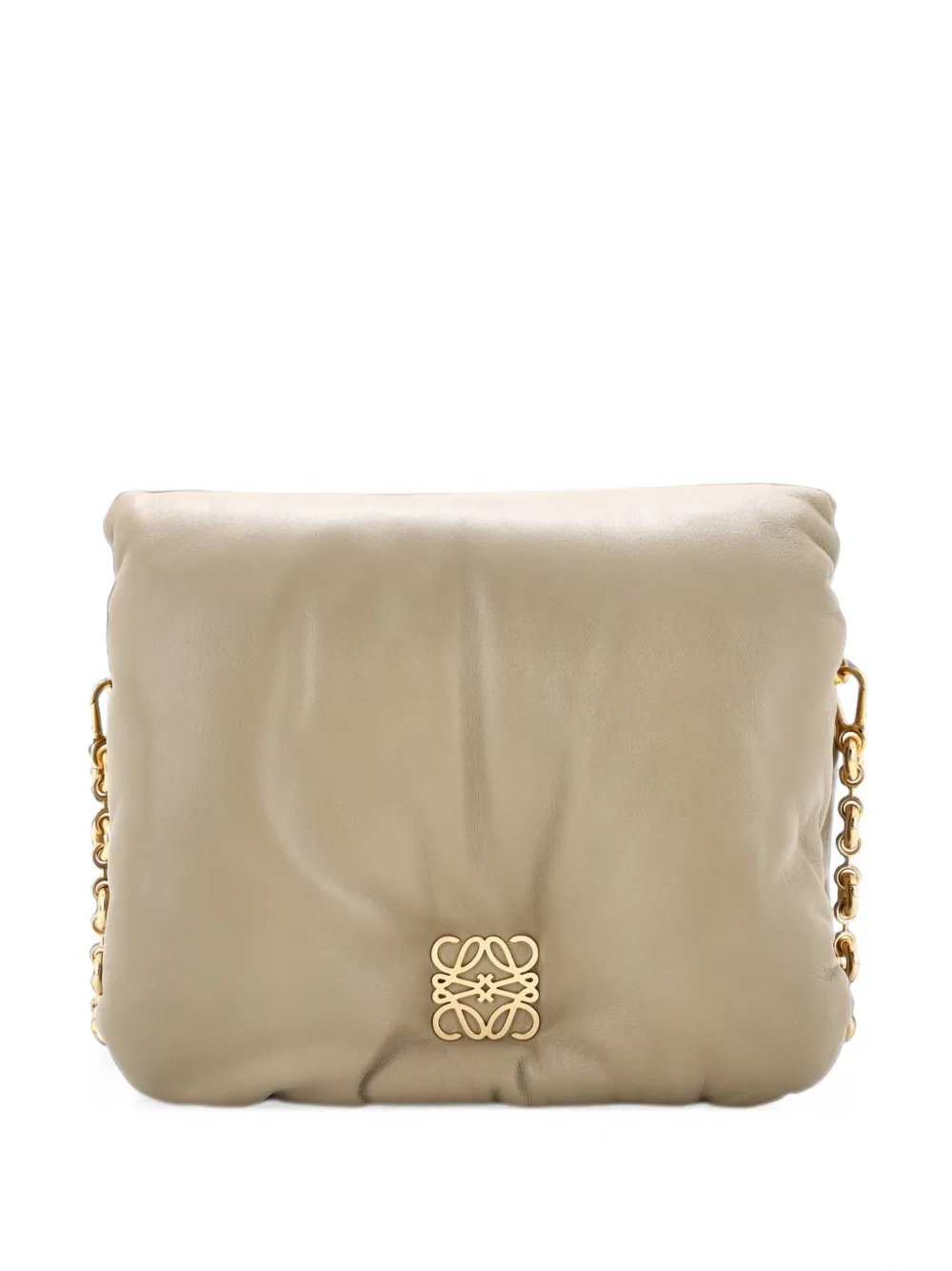 Goya Puffer Bag Leather Medium shoulder bag
