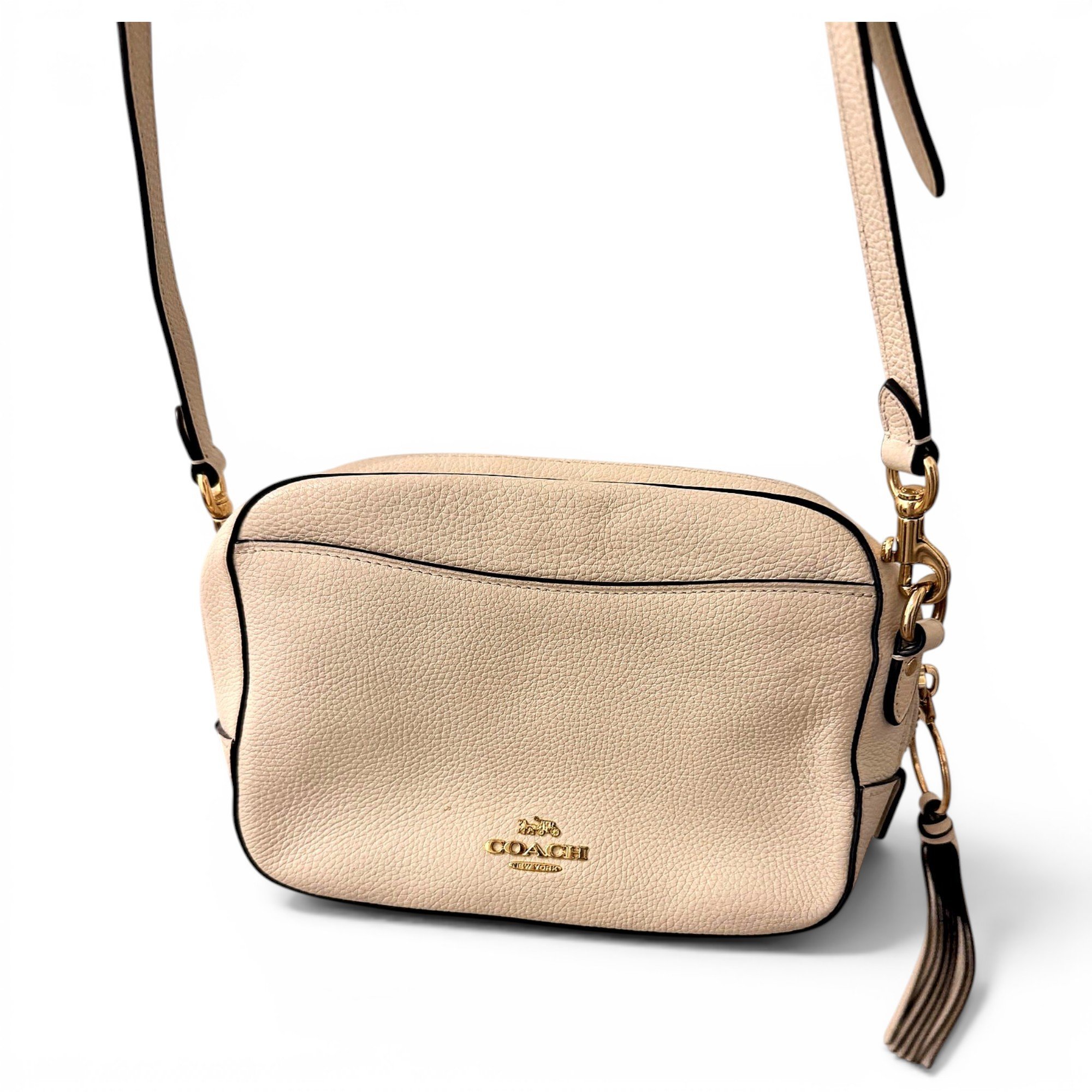 Leather crossbody bag
