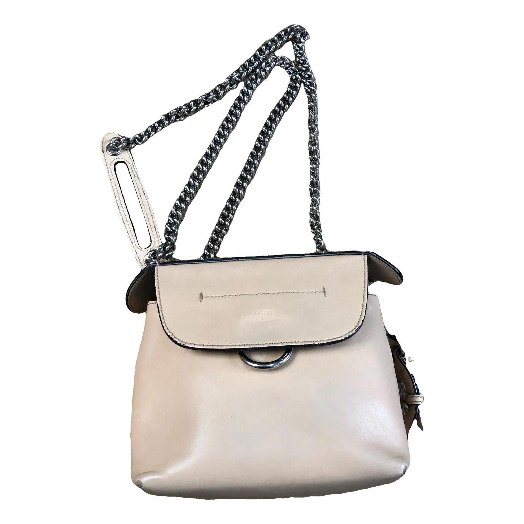 Back to school leather backpack