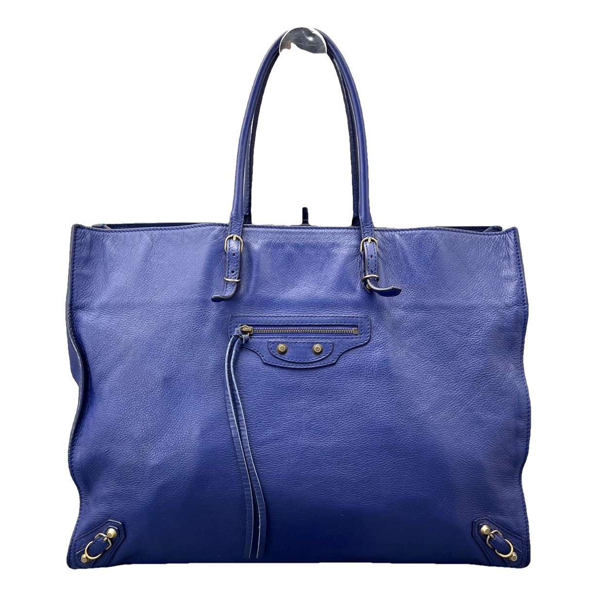 Papier leather handbag