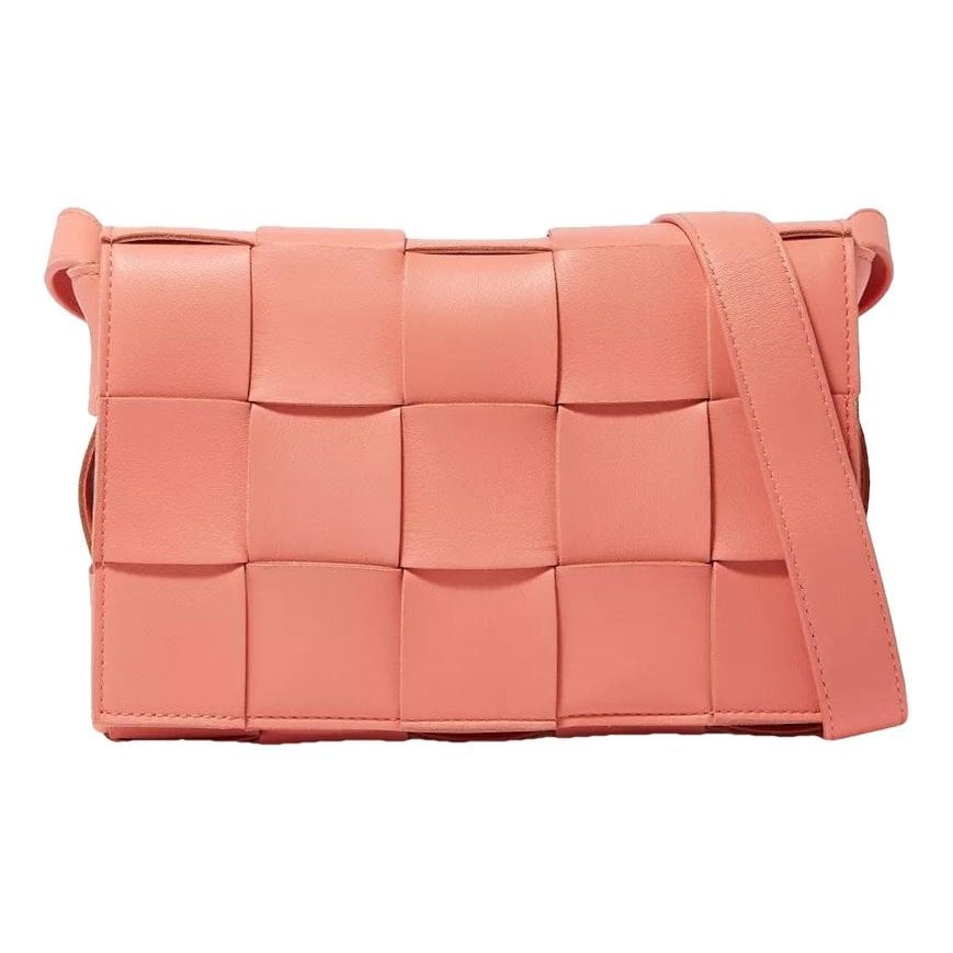 Cassette leather crossbody bag