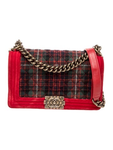 Paris-Edinburgh Medium Tartan Boy Bag