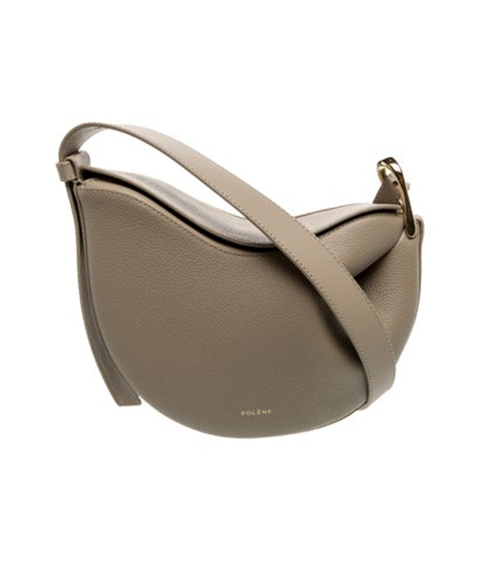 Polene Leather Crossbody Bag