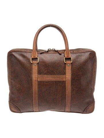 Leather Top Handle Bag