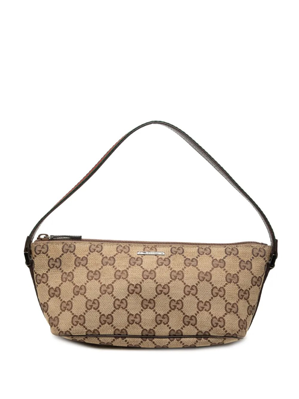2000-2015 GG Canvas Web Boat shoulder bag