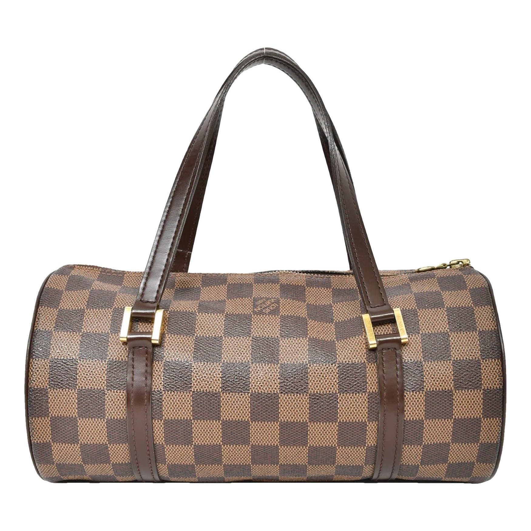 Louis Vuitton Papillon patent leather handbag