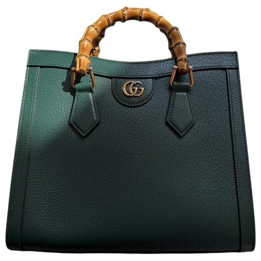 Diana Bamboo leather tote