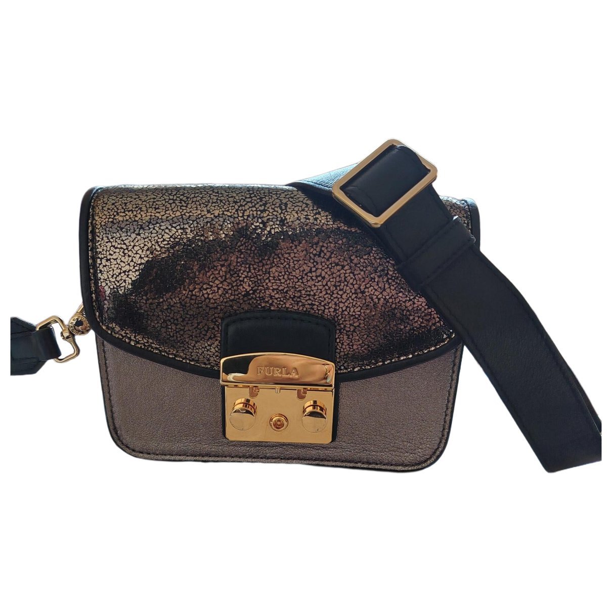 Metropolis leather crossbody bag