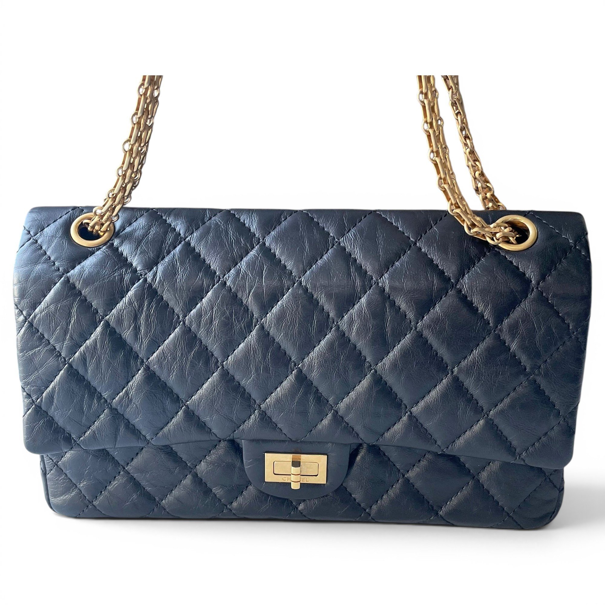 Chanel 2.55 leather handbag