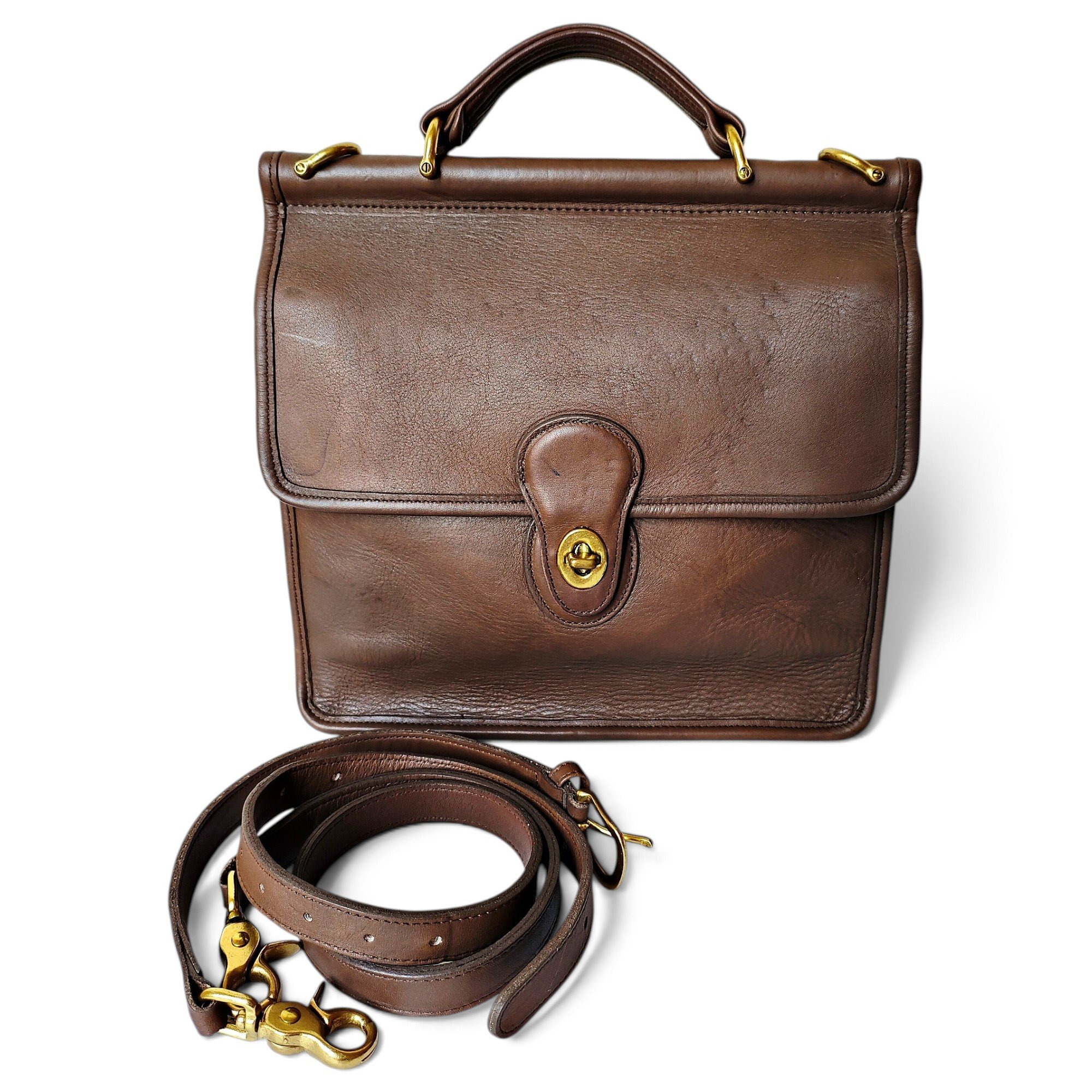 Leather handbag