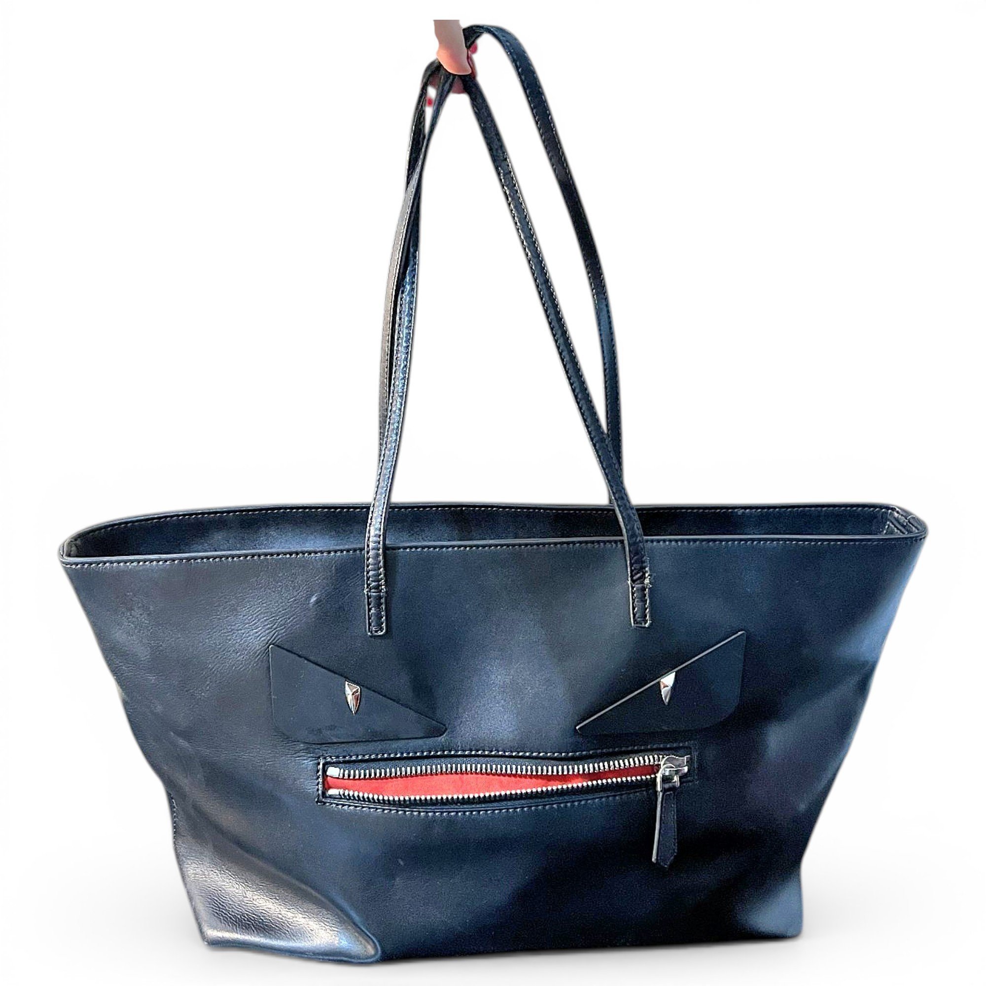 Roll Bag leather tote