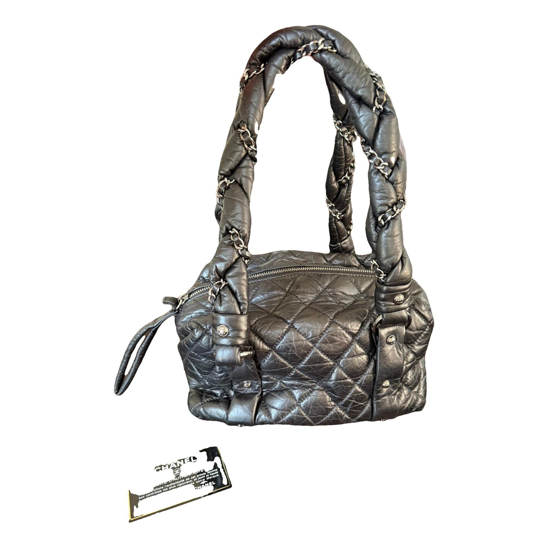 Leather tote