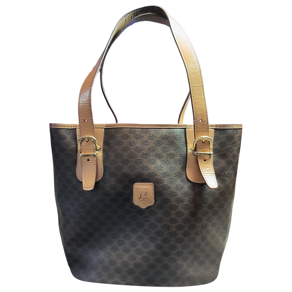 Leather tote