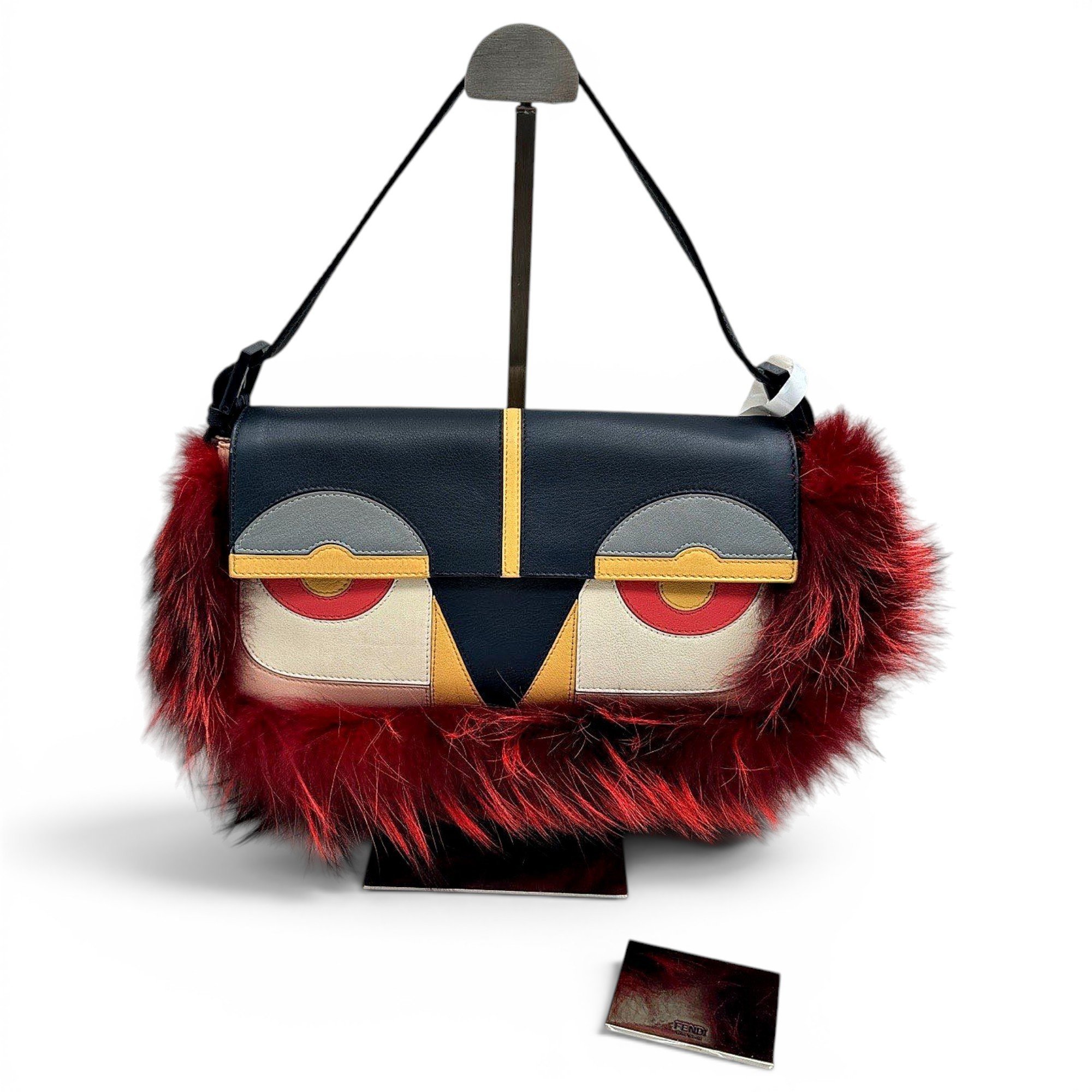 Baguette leather handbag