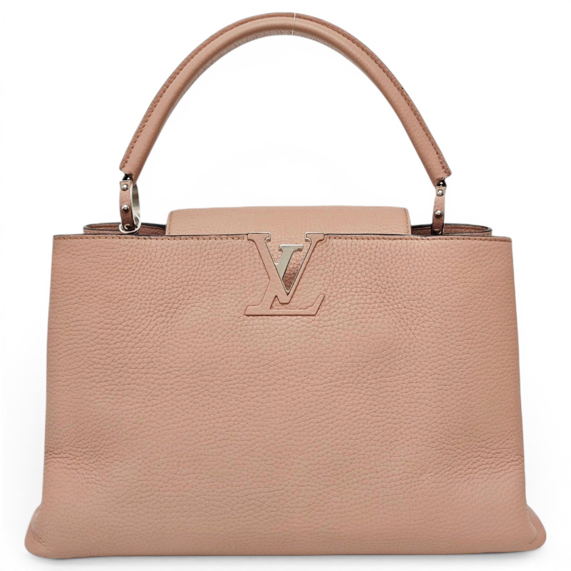 Capucines leather handbag