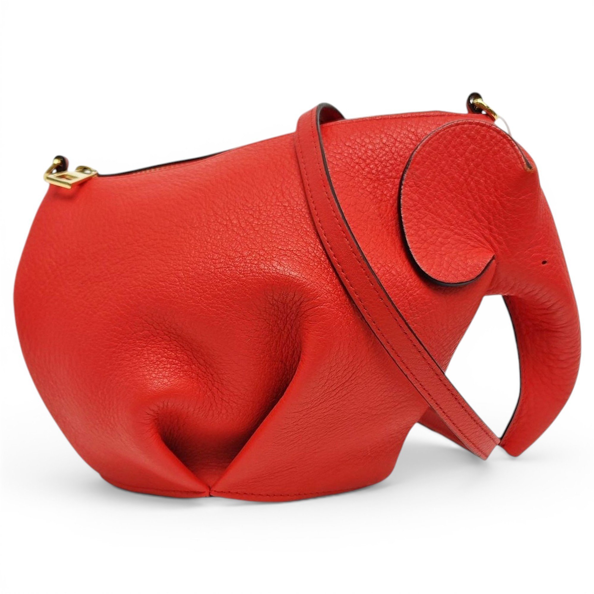 Animals leather handbag