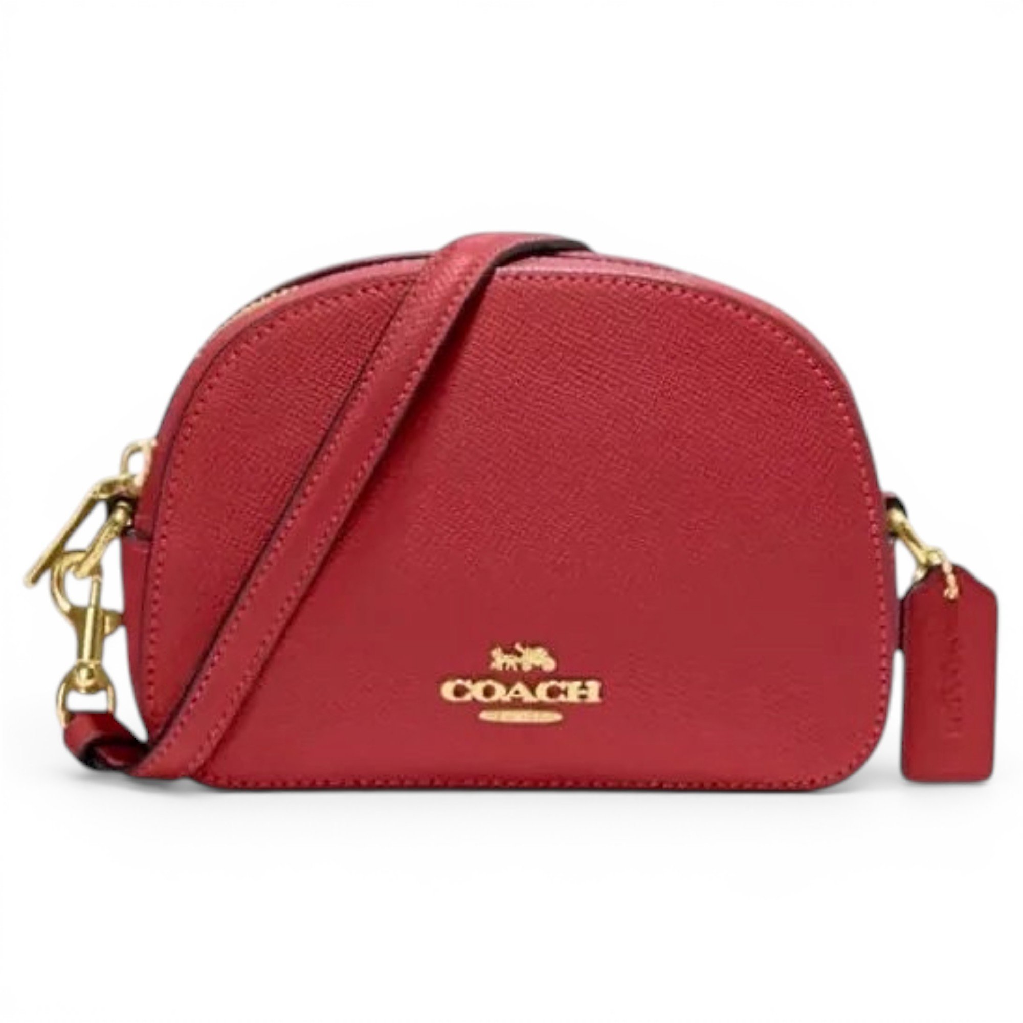 Leather crossbody bag