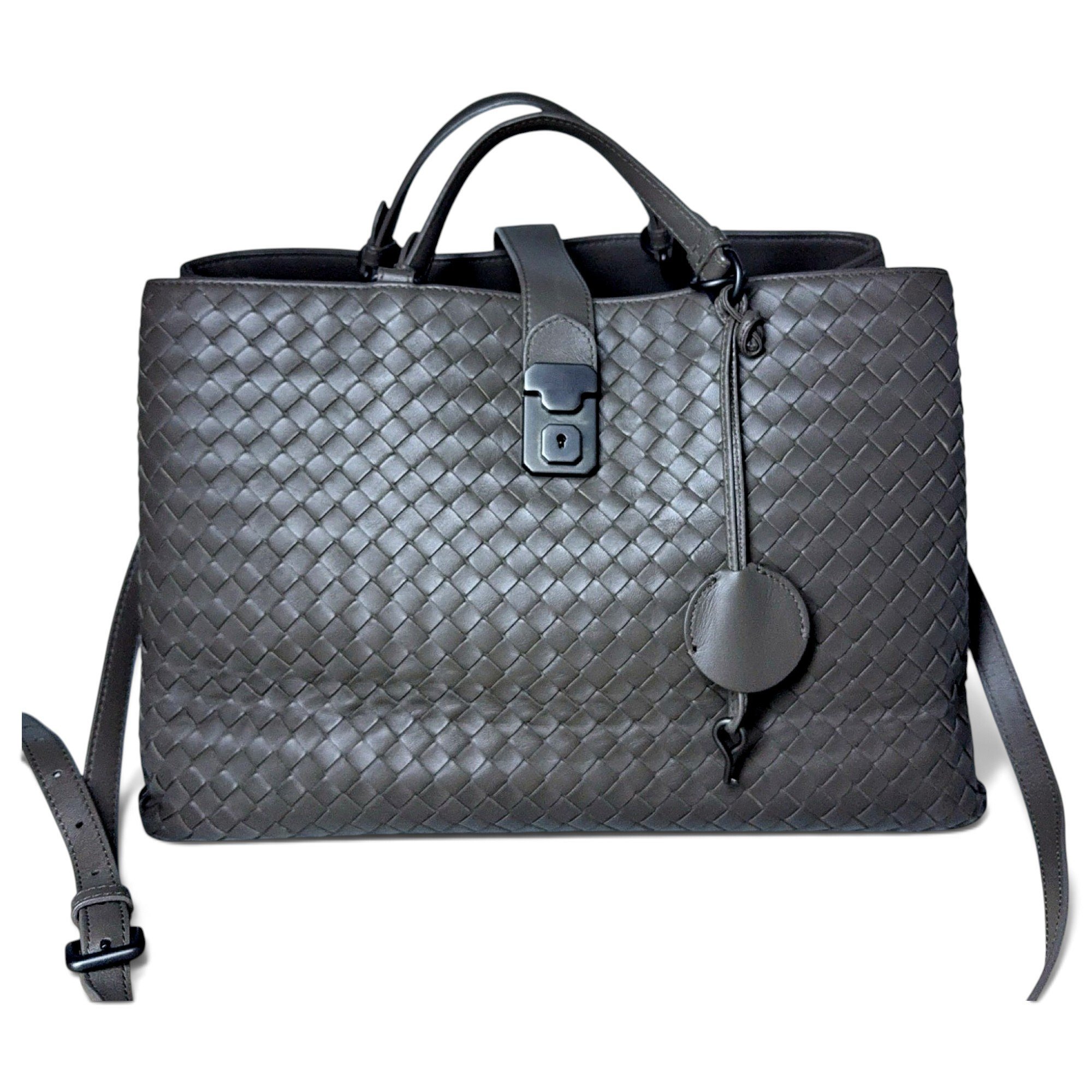 Roma leather tote