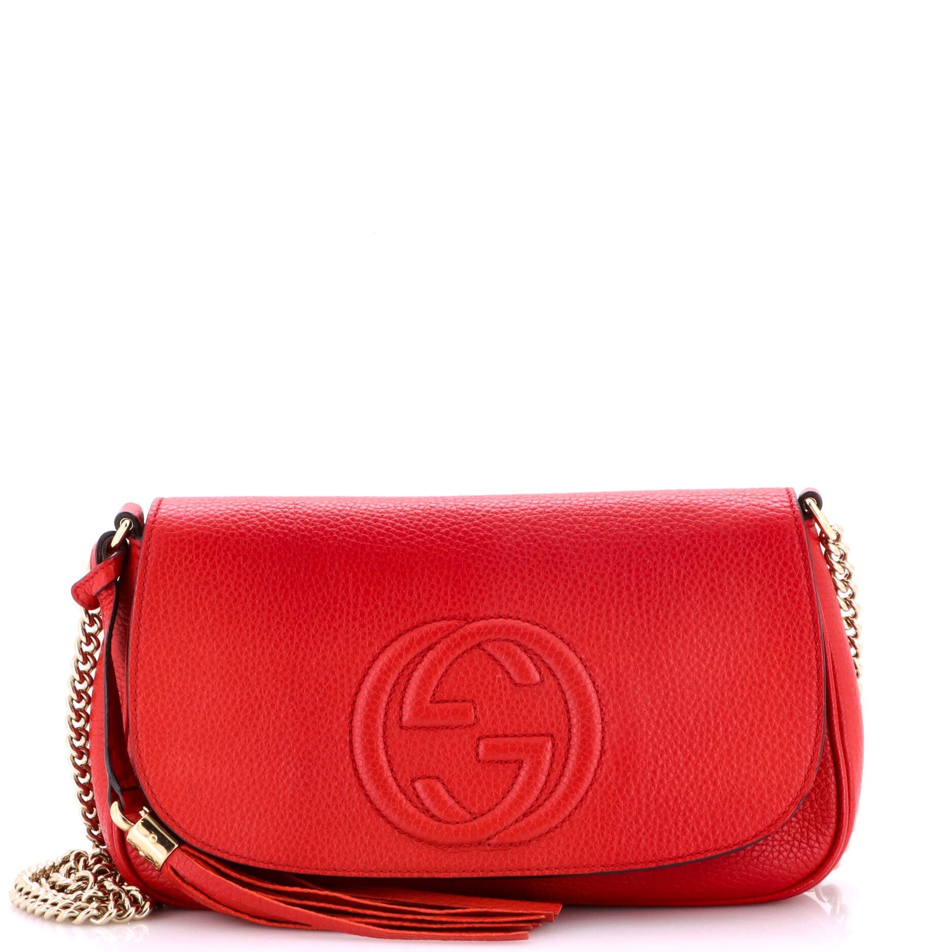 Soho Chain Crossbody Bag Leather Medium