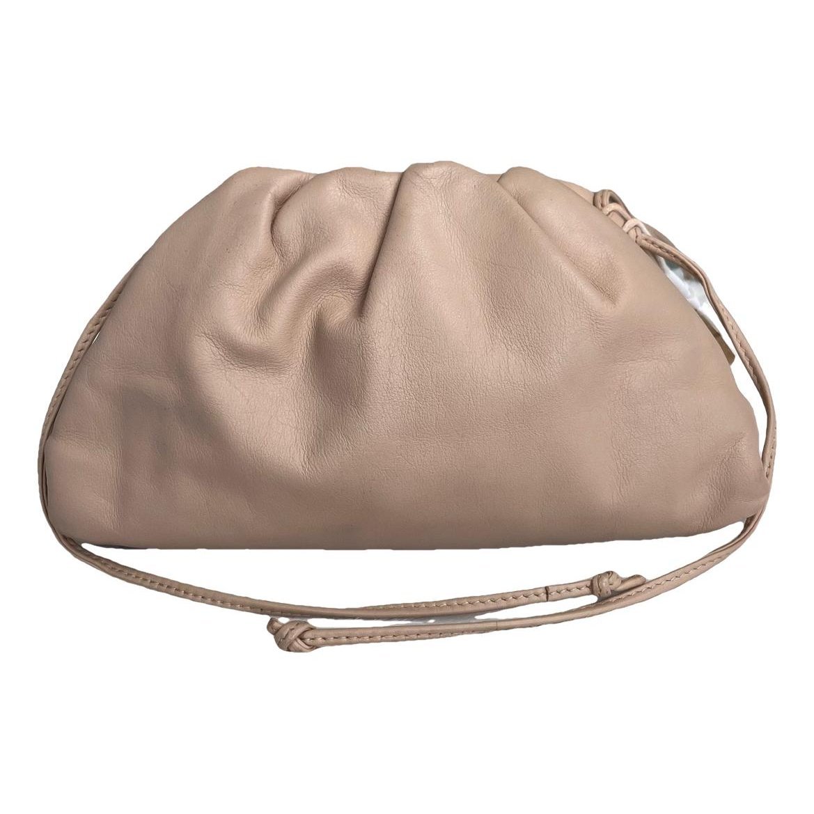 Pouch leather handbag