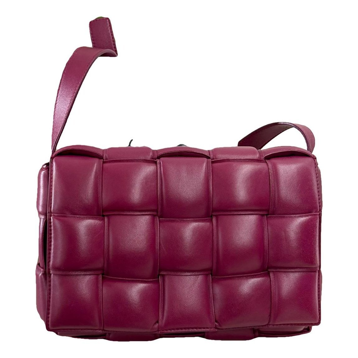 Cassette Padded leather handbag