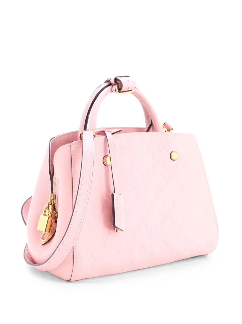 Montaigne Handbag Monogram Empreinte Leather BB satchel