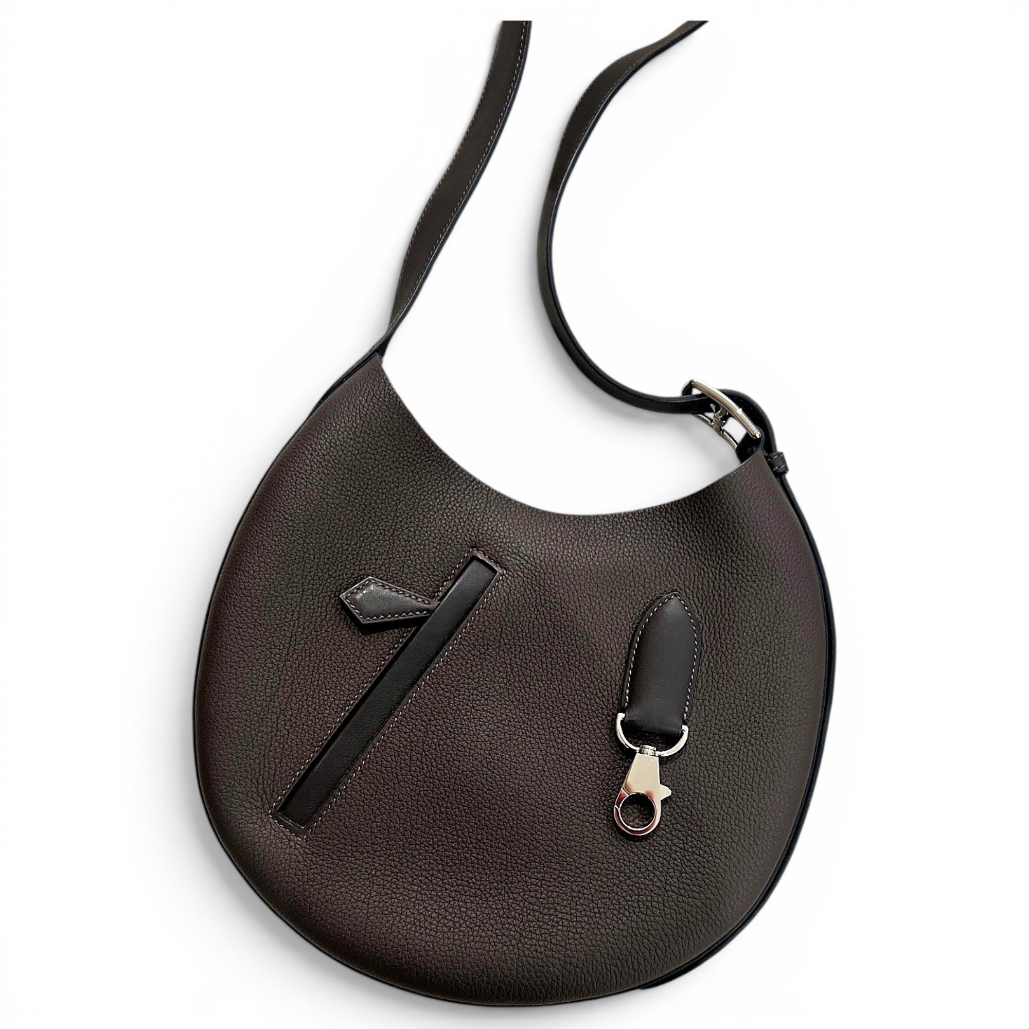 Leather crossbody bag