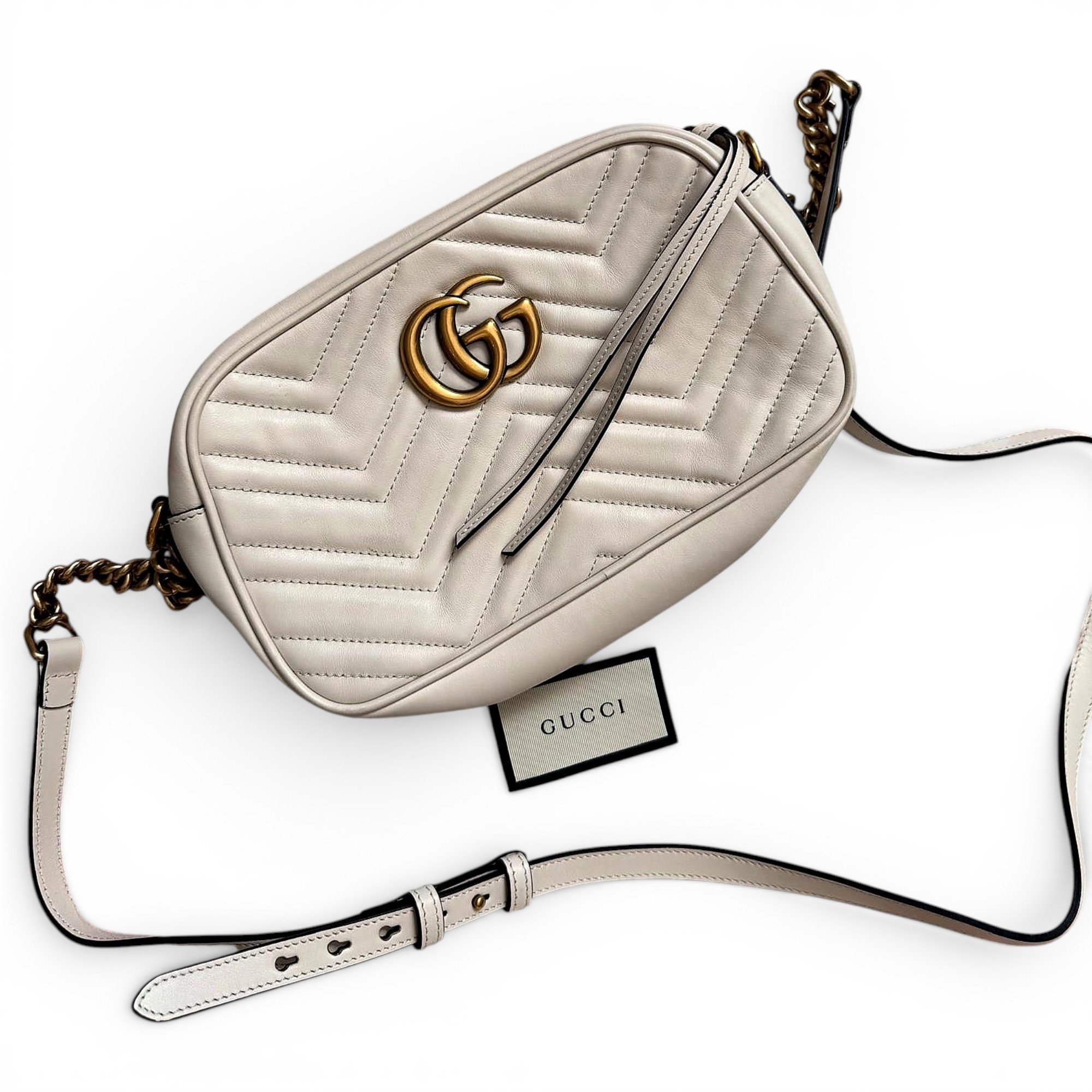 GG Marmont leather crossbody bag