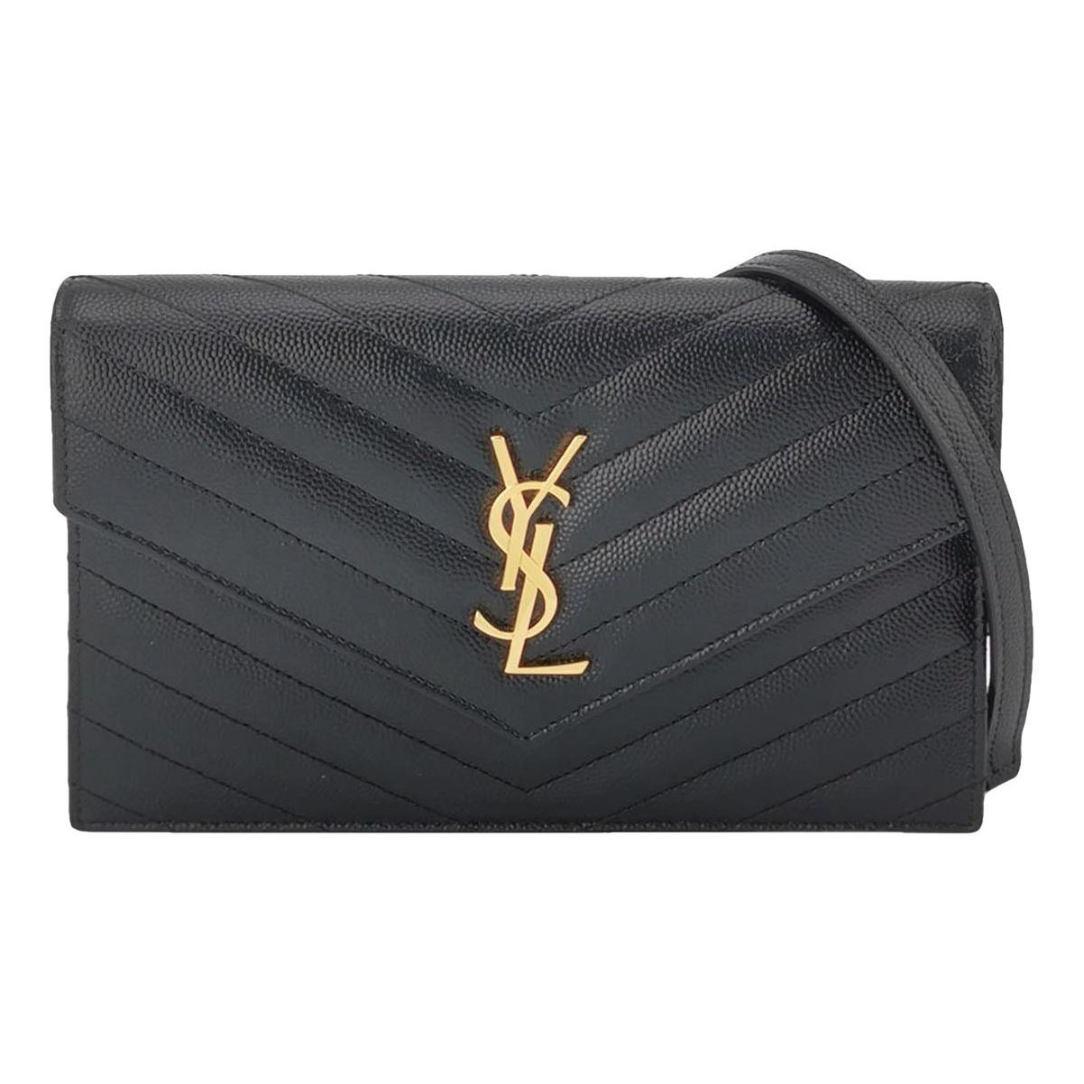 Portefeuille enveloppe leather handbag