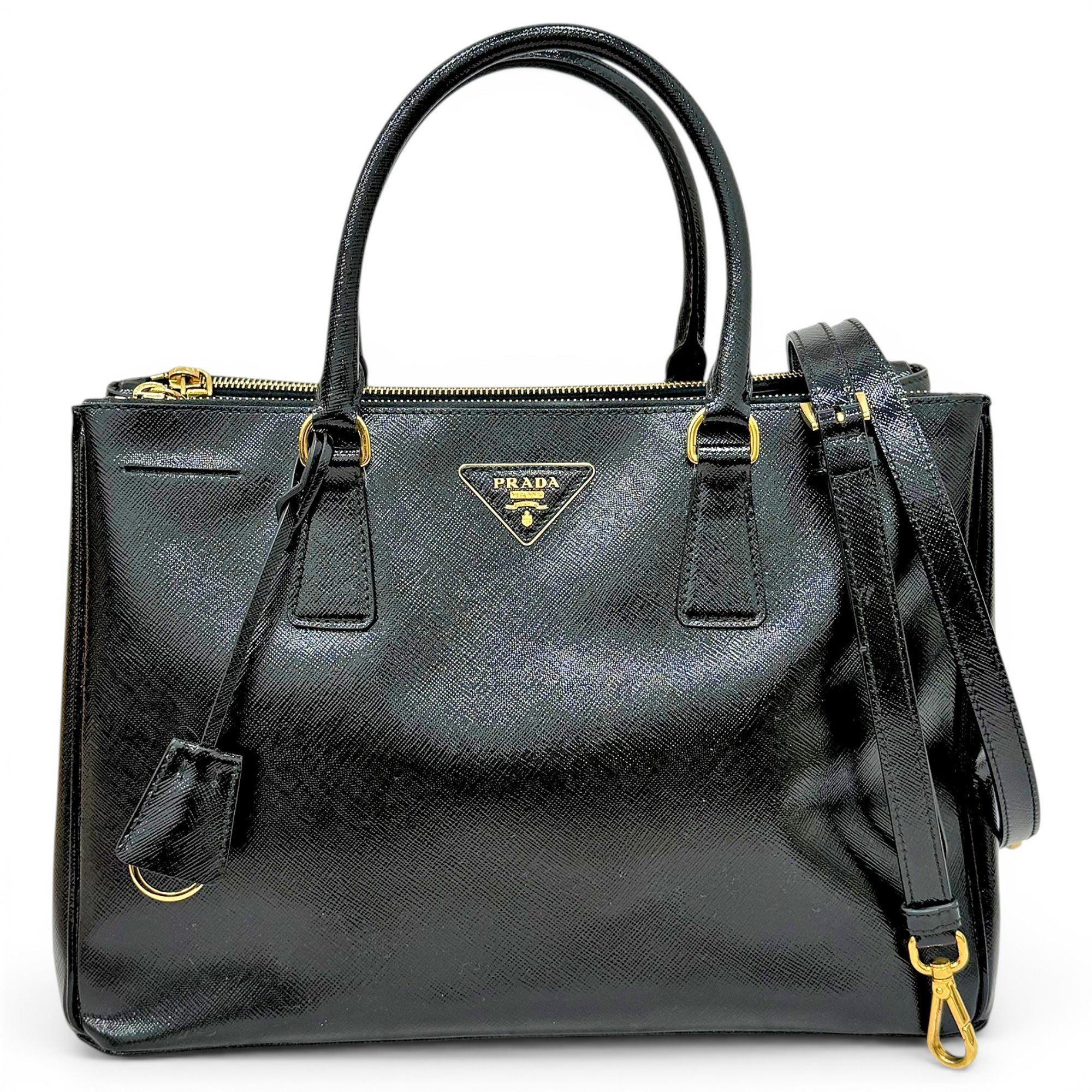 Galleria leather handbag