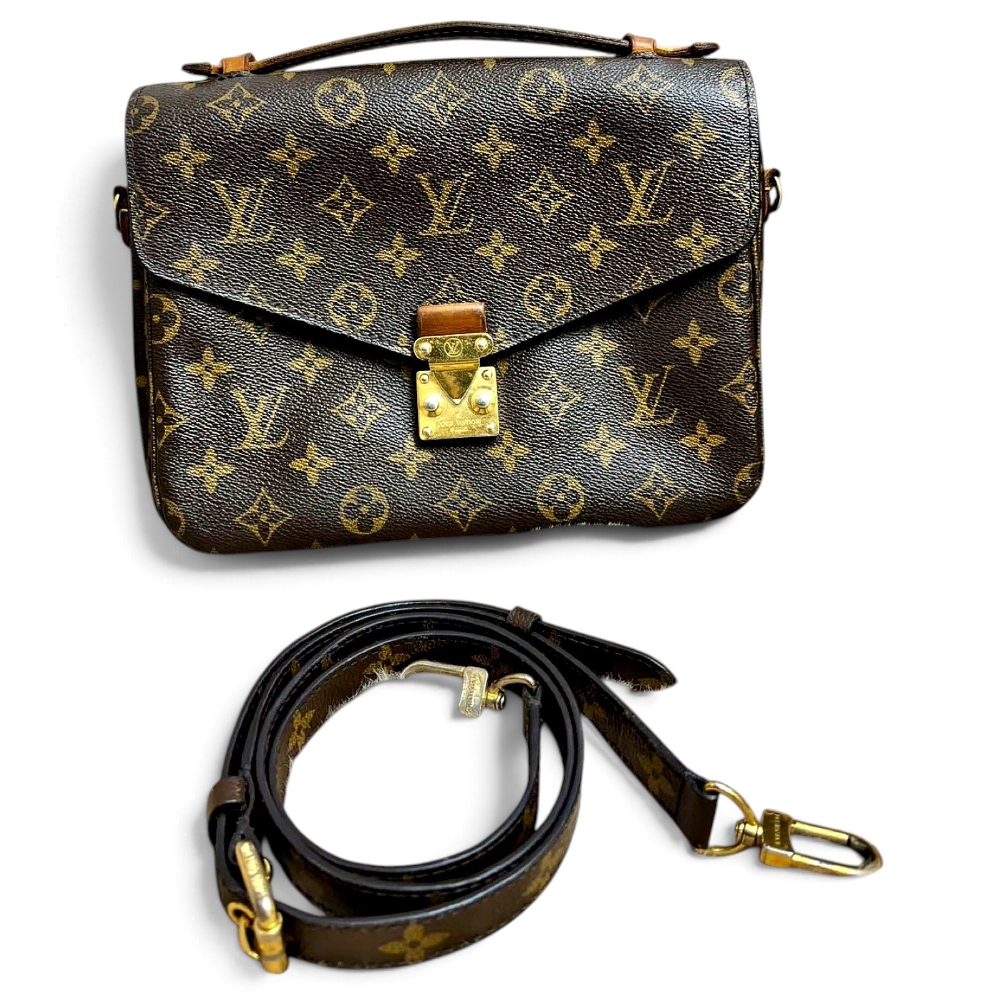 Metis leather crossbody bag