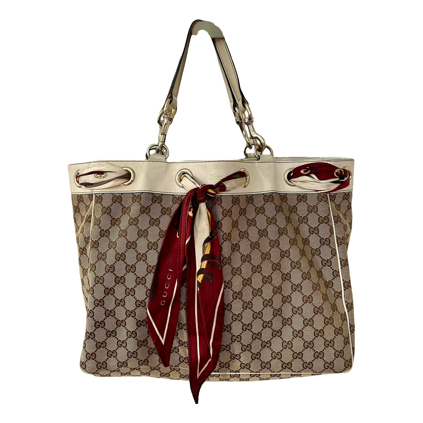 Positano leather tote