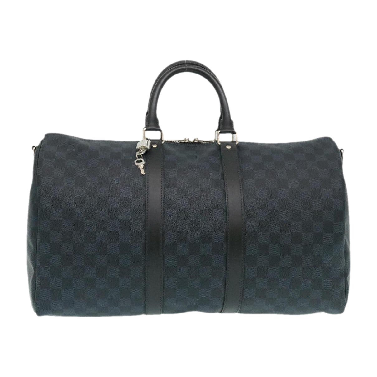 Keepall leather travel bag
