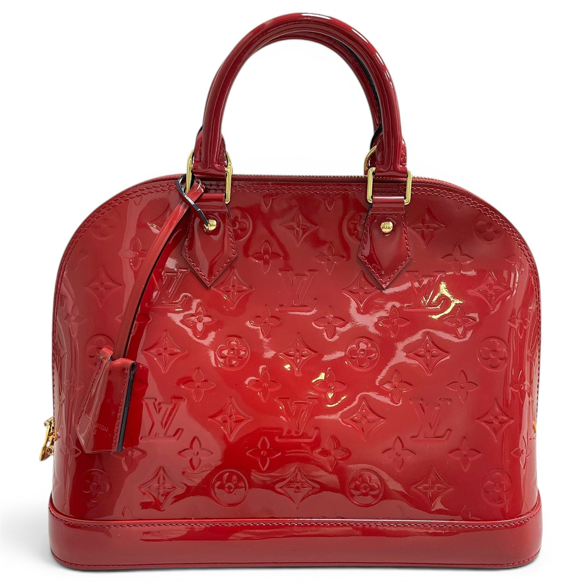 Alma patent leather handbag