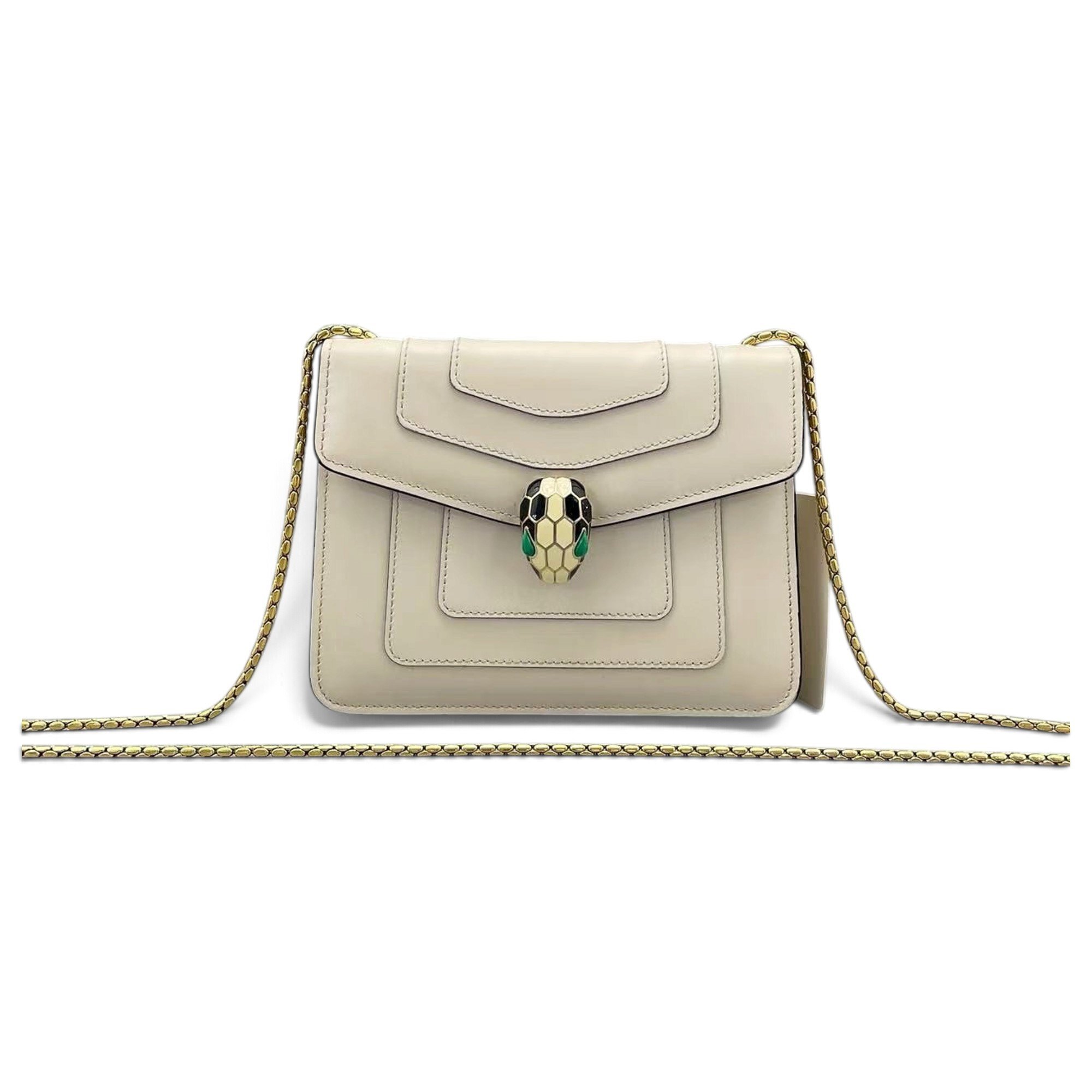 Serpenti leather crossbody bag