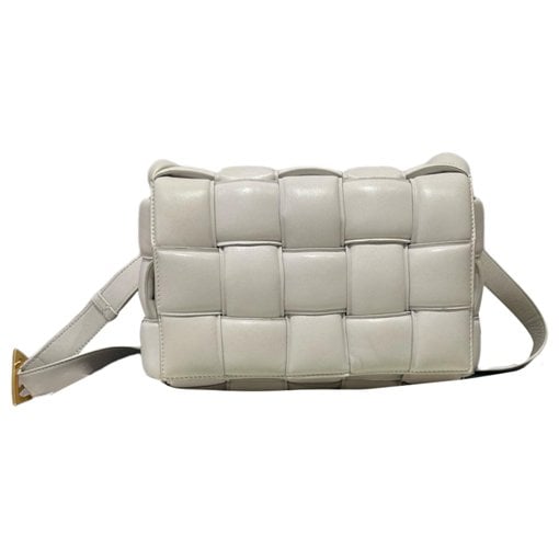 Cassette Padded leather crossbody bag