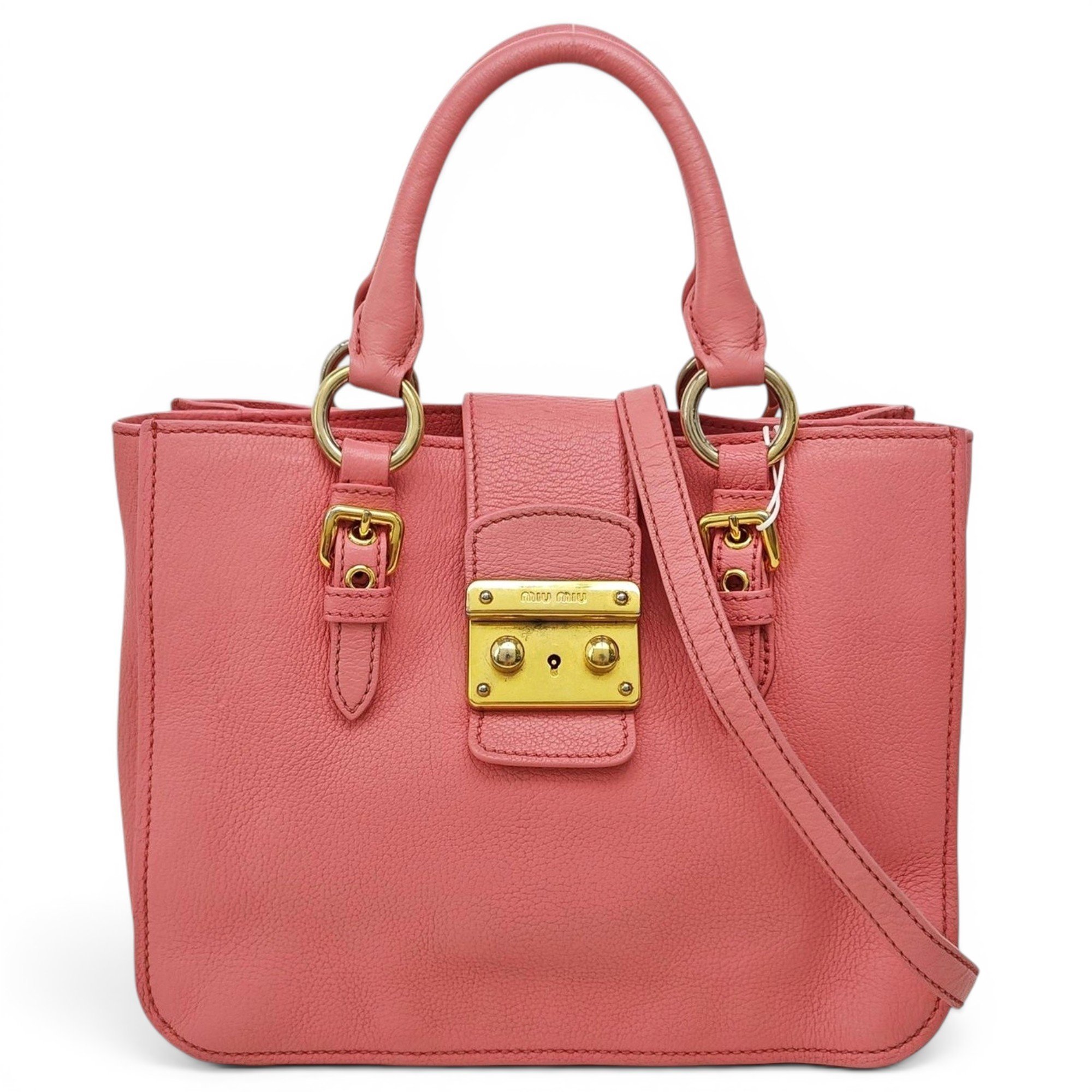 Leather handbag