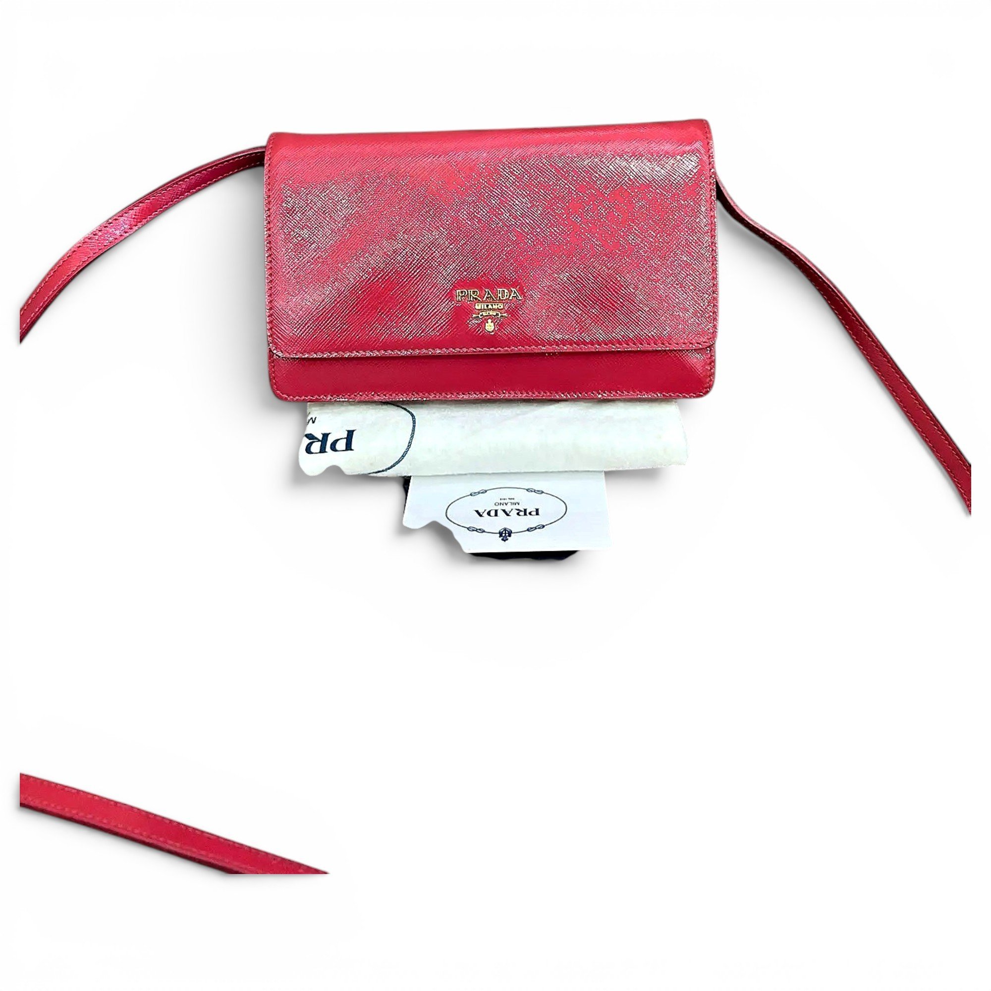 Leather crossbody bag