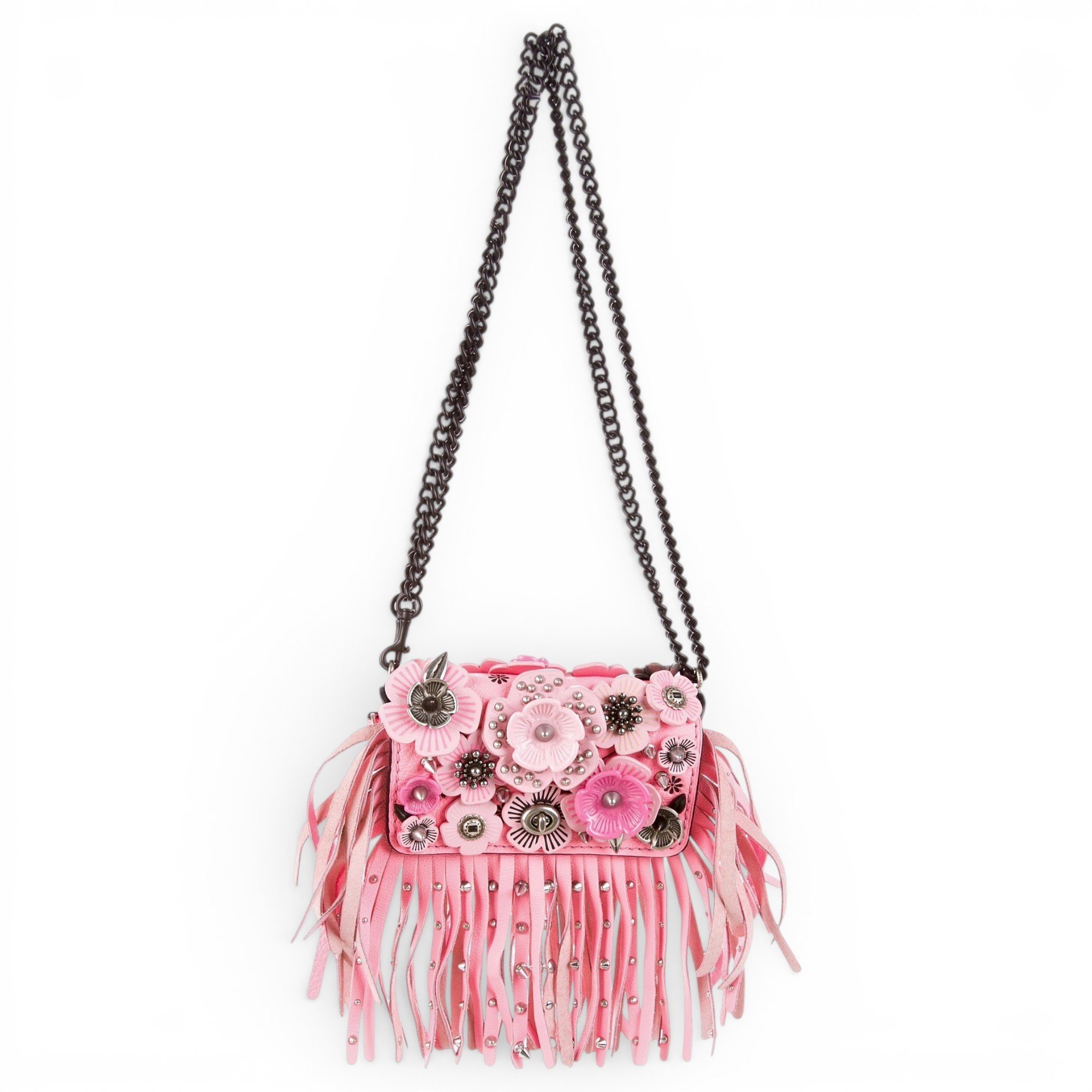 Leather crossbody bag